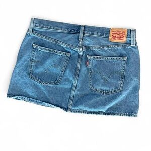 levi’s icon skirt denim jean mini skirt